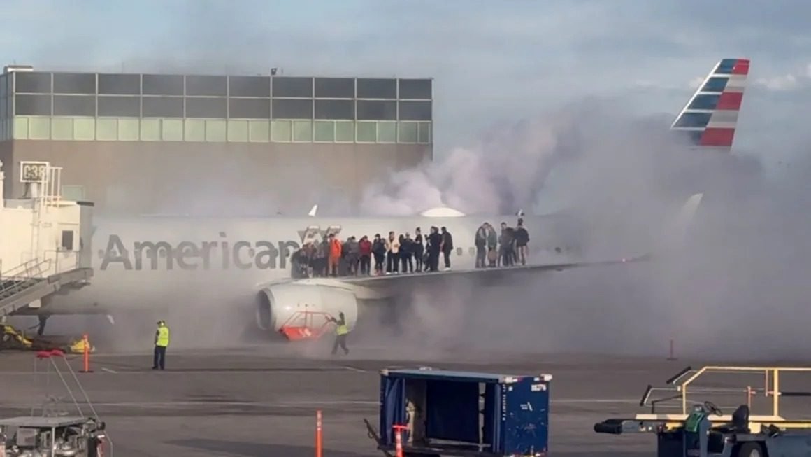 American Airlines Flight Evacuated Amid Fire at Colorado Airport