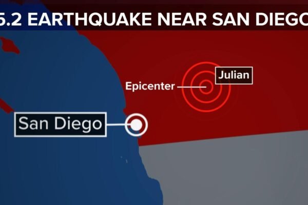 san diego earthquake